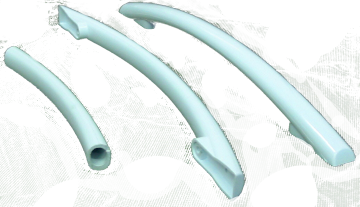 Χειρολαβή gas-assisted injection